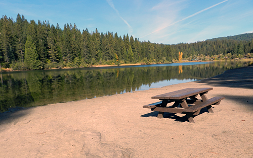 Arnold: White Pines Lake Picnic Table