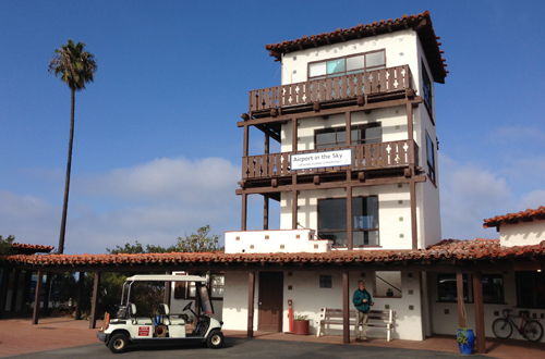 Control Tower of the Catalina Island Airport