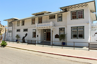 Entrance to the Historic Tuna Club in Avalon