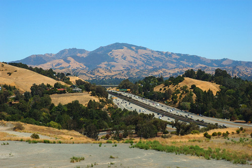 Mount Diablo Viewed from Lafayette Heights