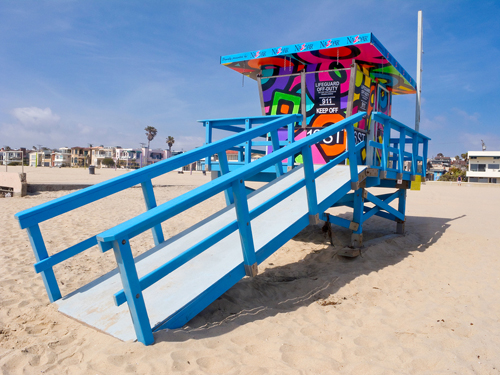 Hermosa Beach: Portraits of Hope Lifeguard Station