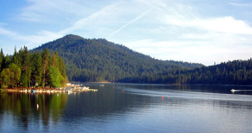 Bass Lake in Madera County